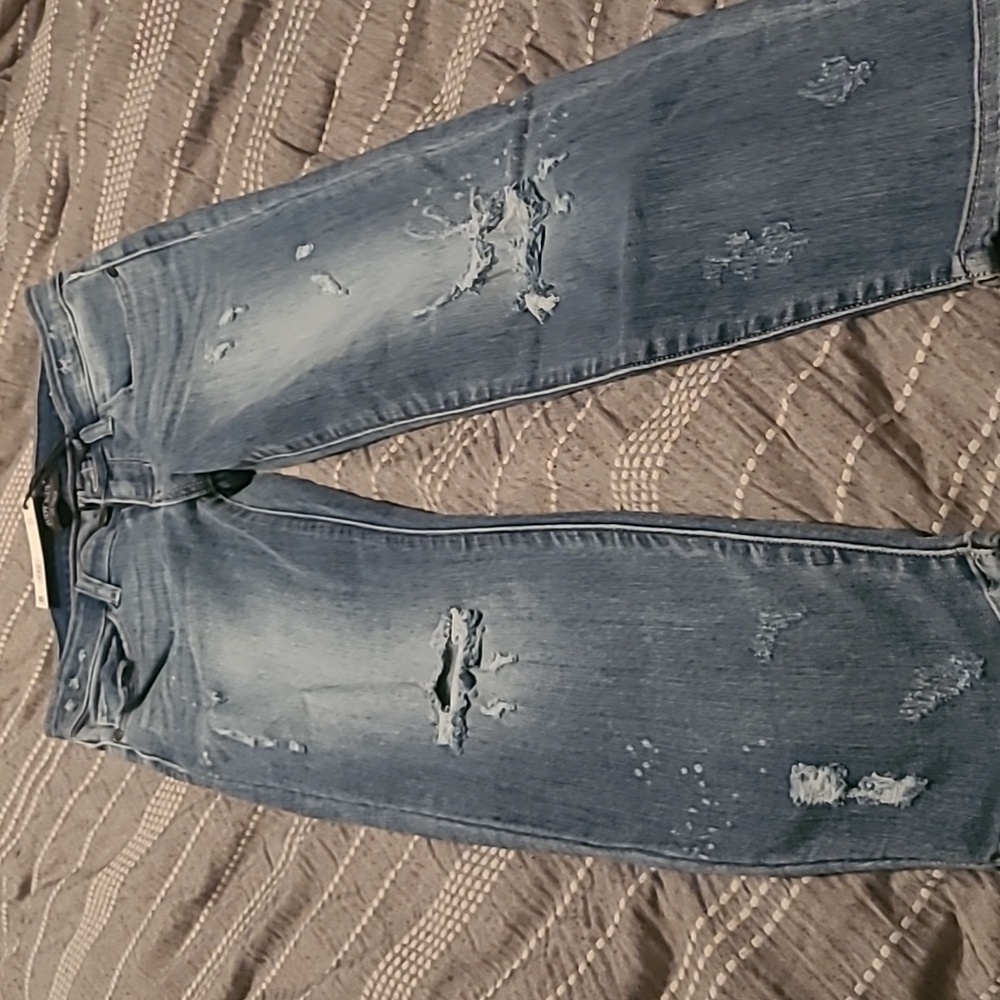 NWT judy blues distressed denim - Picture 3 of 8